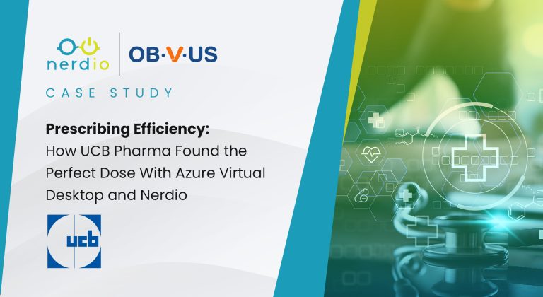 Prescribing Efficiency: How UCB Pharma Found The Perfect Dose With Azure Virtual Desktop And Nerdio