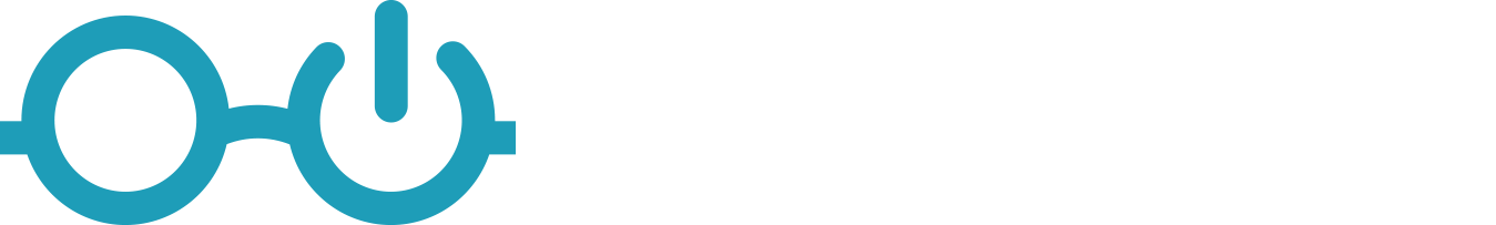 Nerdio horizontal logo — dark background
