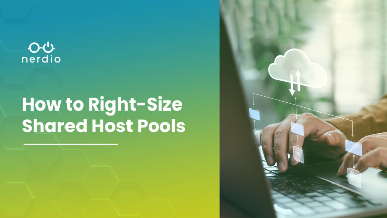 How to Right-Size Shared Host Pools