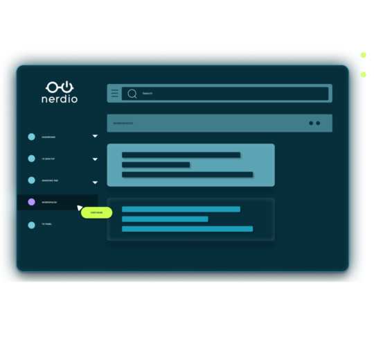 Nerdio dashboard