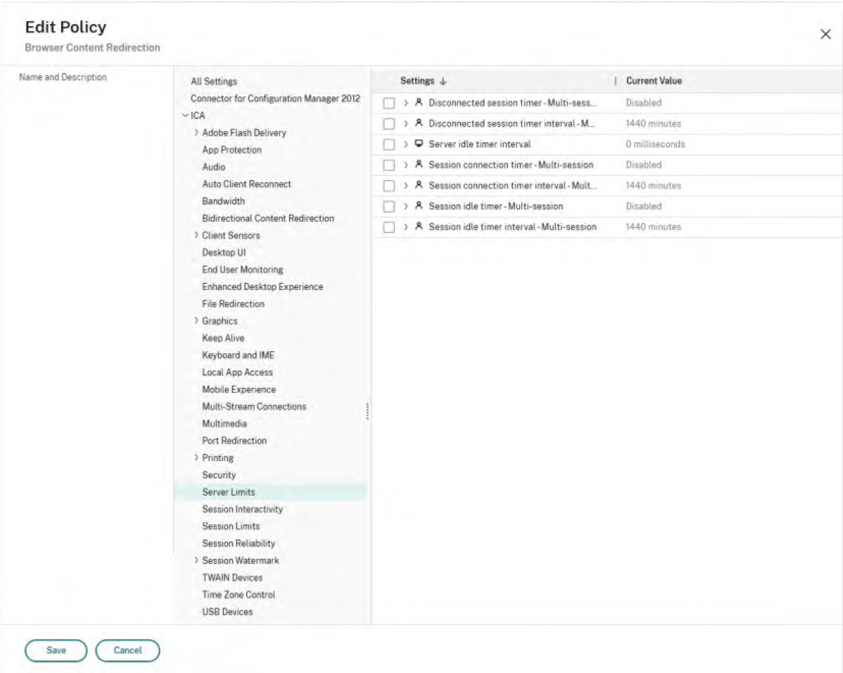 Citrix HDX Policies