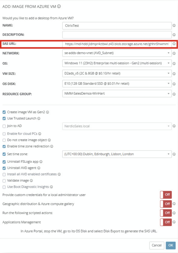 Azure VM