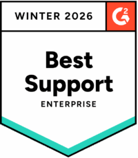G2 - Winter 2026 - Best Support - Enterprise