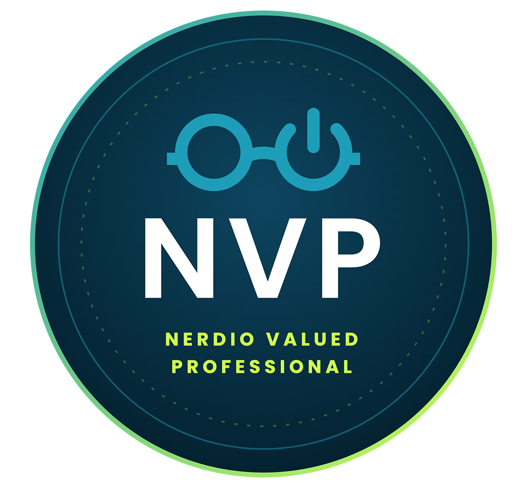 Nerdio Valued Professional badge