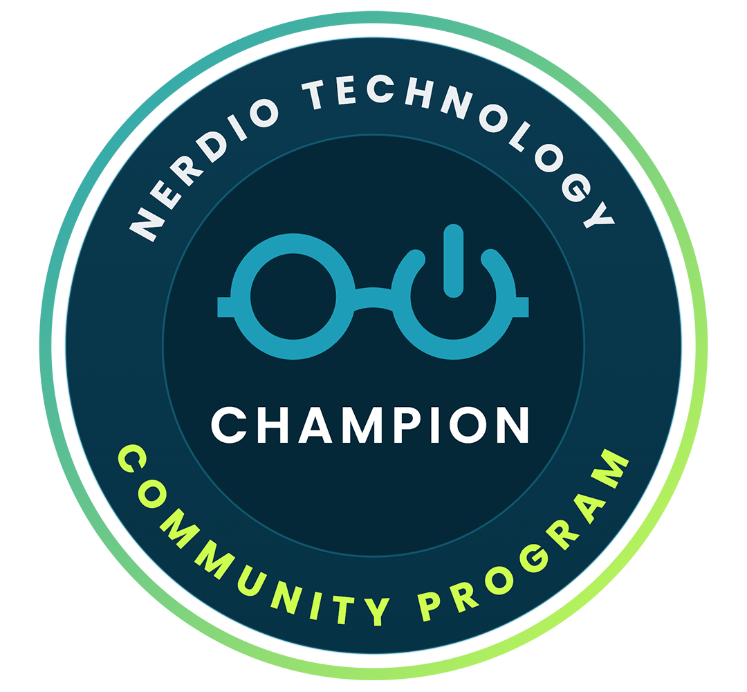 Nerdio Technology Champion badge